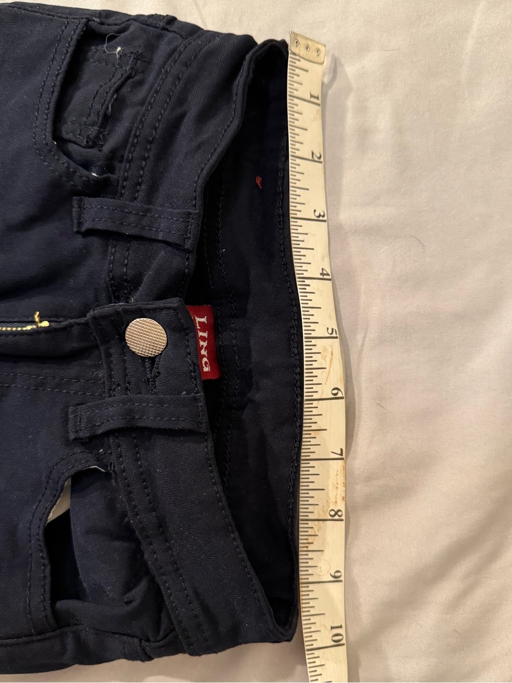 Gray and Navy Skinny Pants Duo - Picture 9 of 16